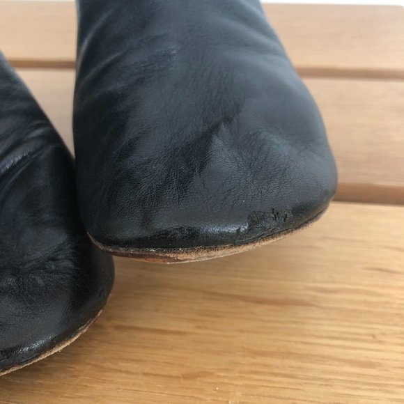 AVAILABLE- Maison Martin Margiela leather ankle boots - Picture 7 of 10